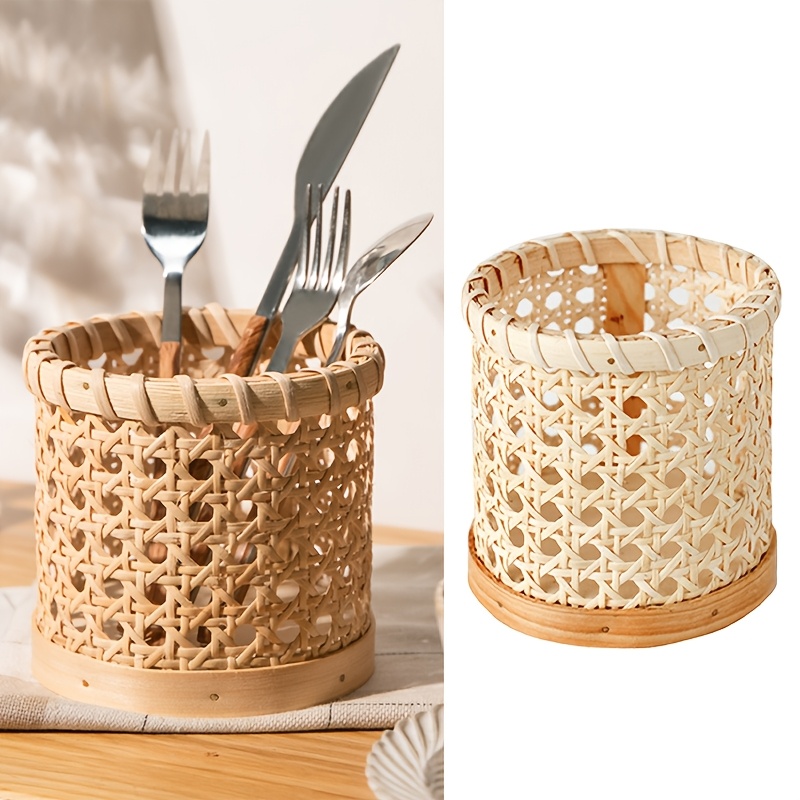 Bamboo Cutlery Set - 1pc Cutlery Stand - Multifunctional Spoon