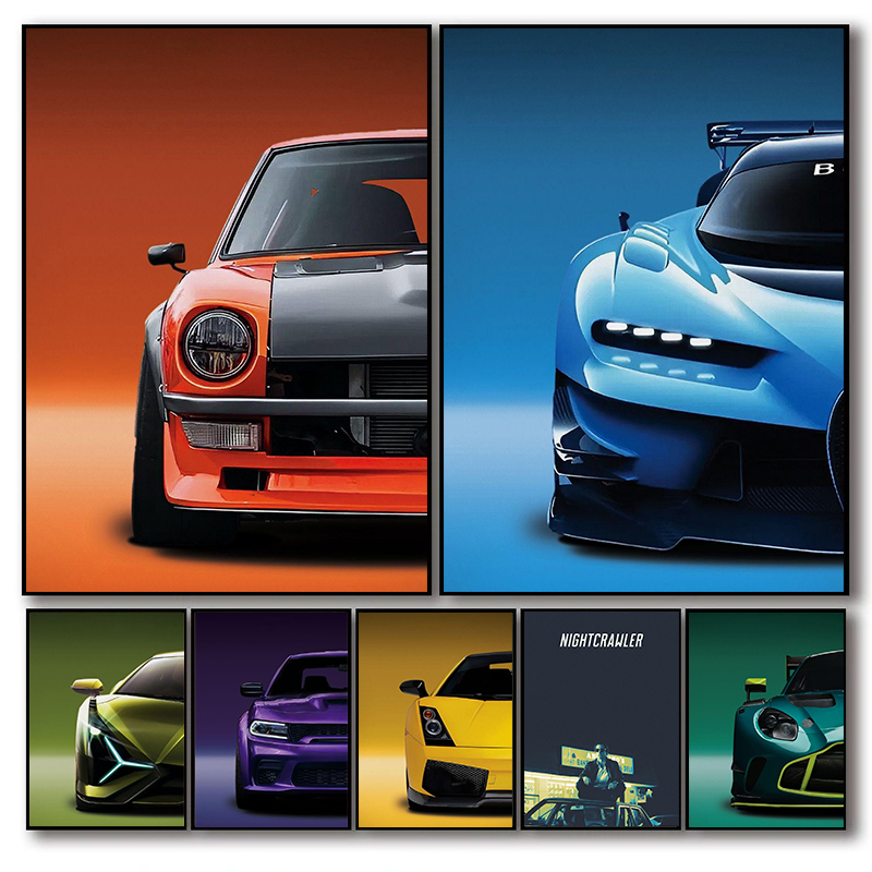 Luxury Lifestyle Photography - Fashion Supercar Cool Poster Enthusiasts Luxury