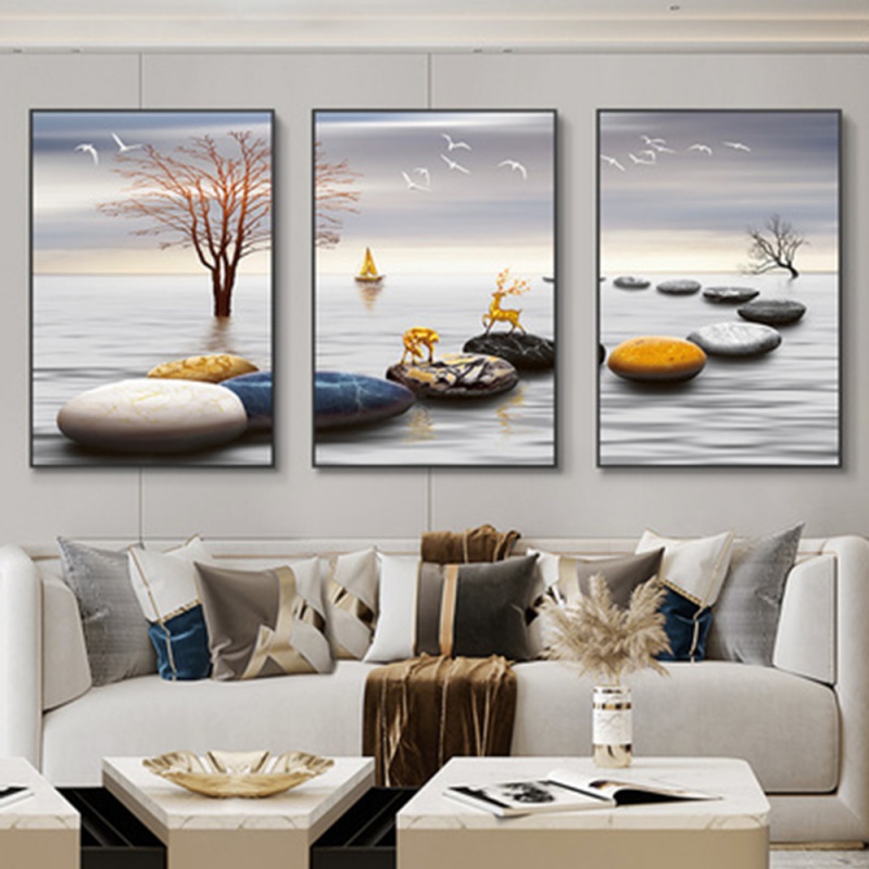 3pcs/Set frameless 3 Nordic Lu - Luxury Lifestyle Photography 评论和价格