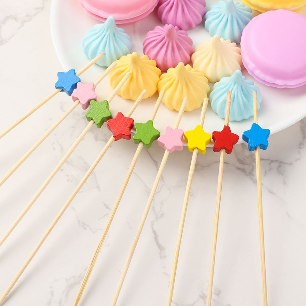100Pcs Disposable Bamboo Picks - Bamboo Cutlery Set 评论和价格