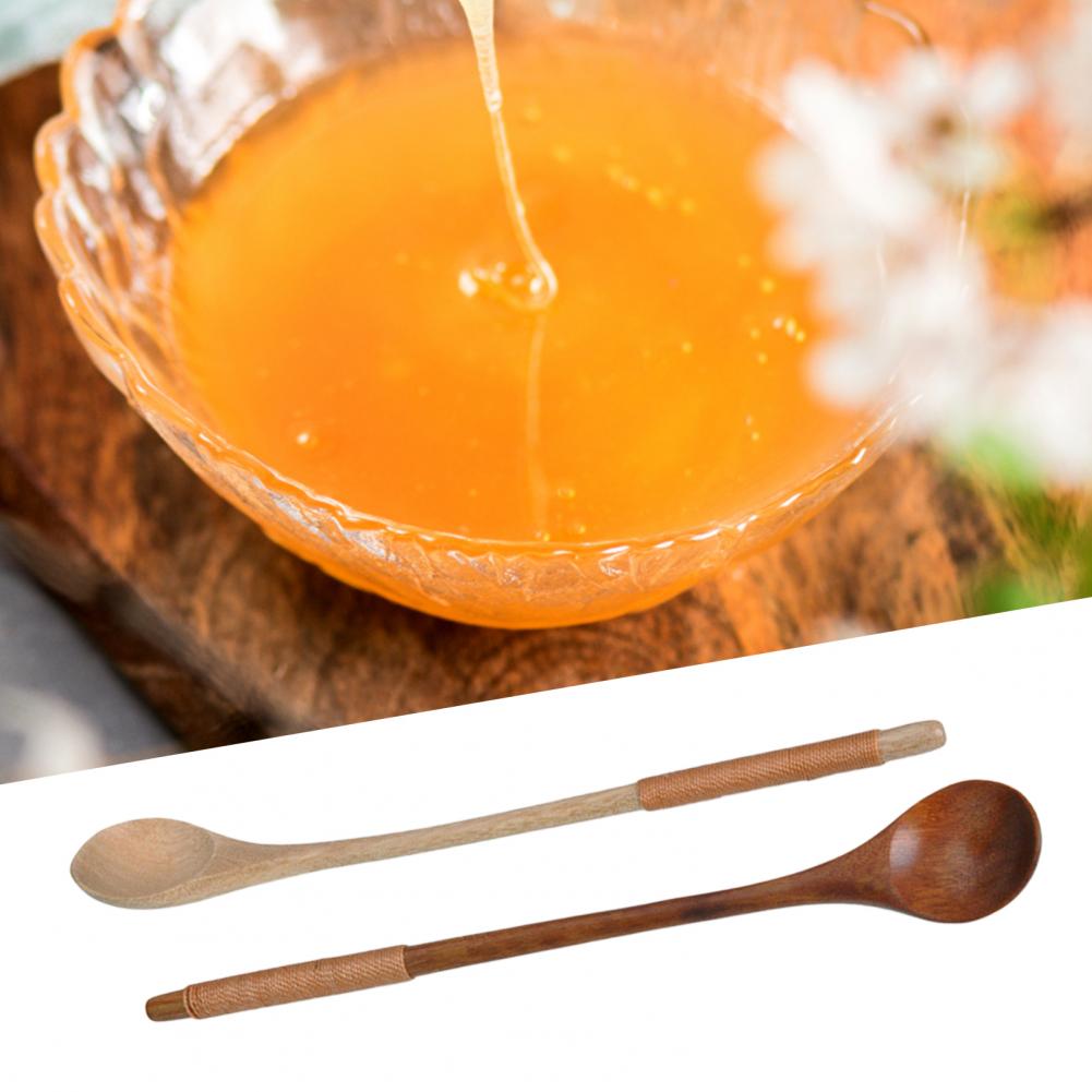 Wooden Spoon Bamboo Soup Teasp - Bamboo Cutlery Set 评论和价格
