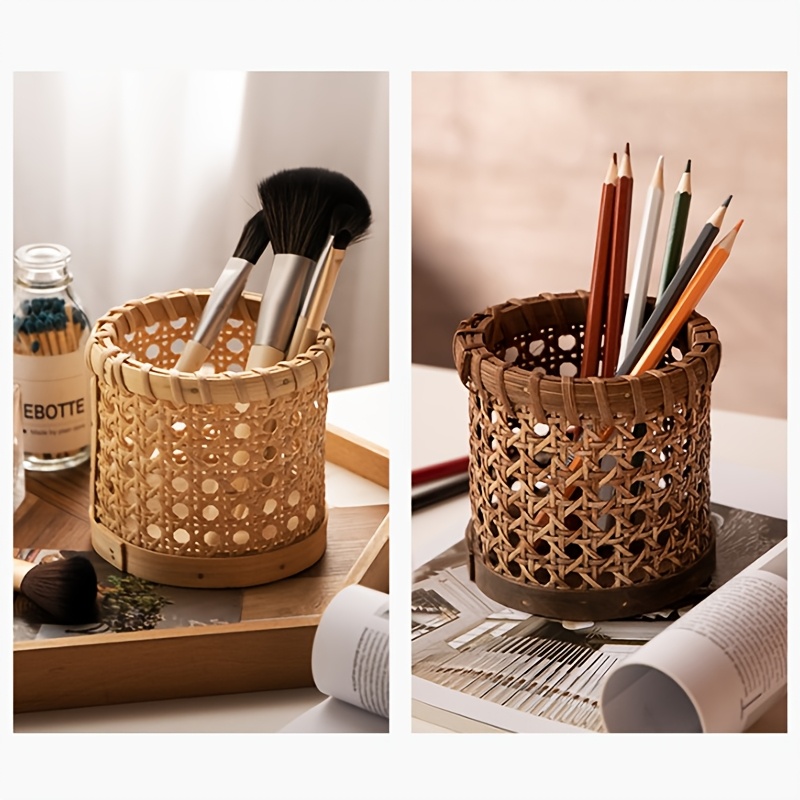 1pc Cutlery Stand - Multifunct - Bamboo Cutlery Set 评论和价格