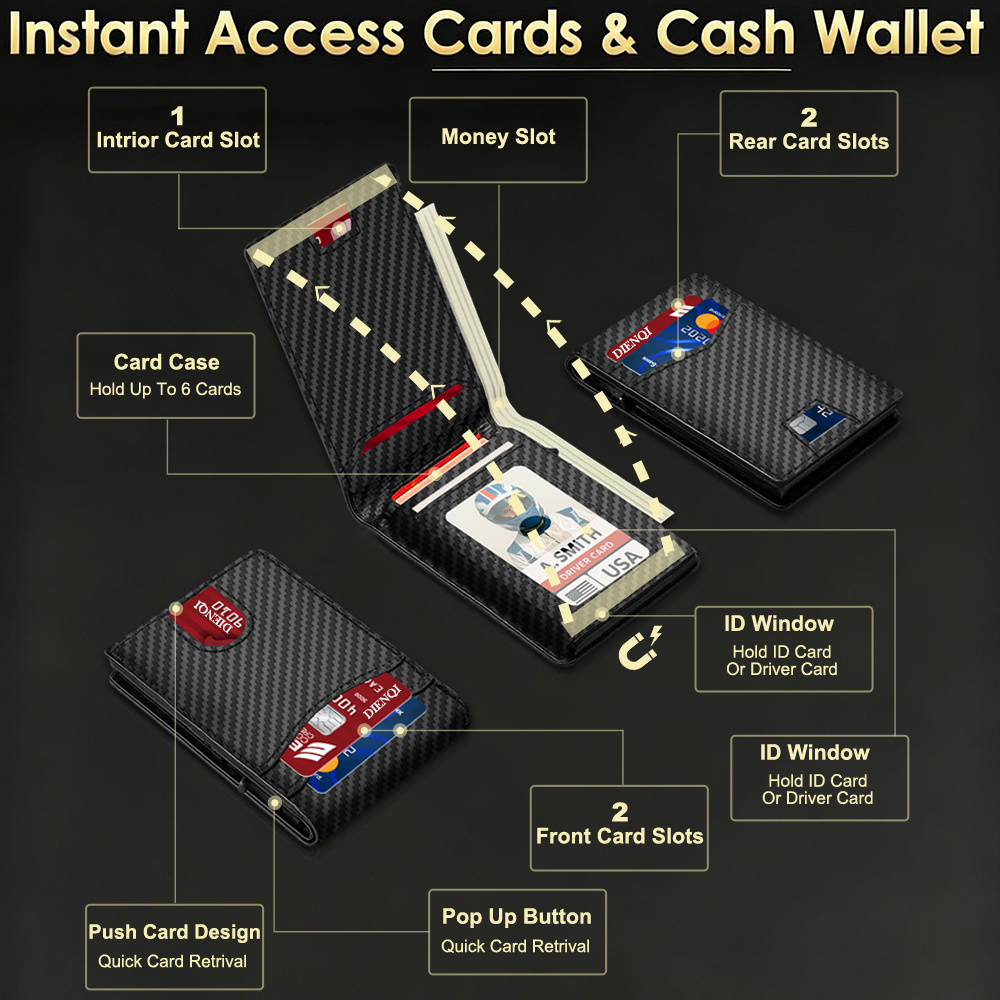 RFID Luxury Brand Men Wallet C - Luxury Lifestyle Photography 评论和价格