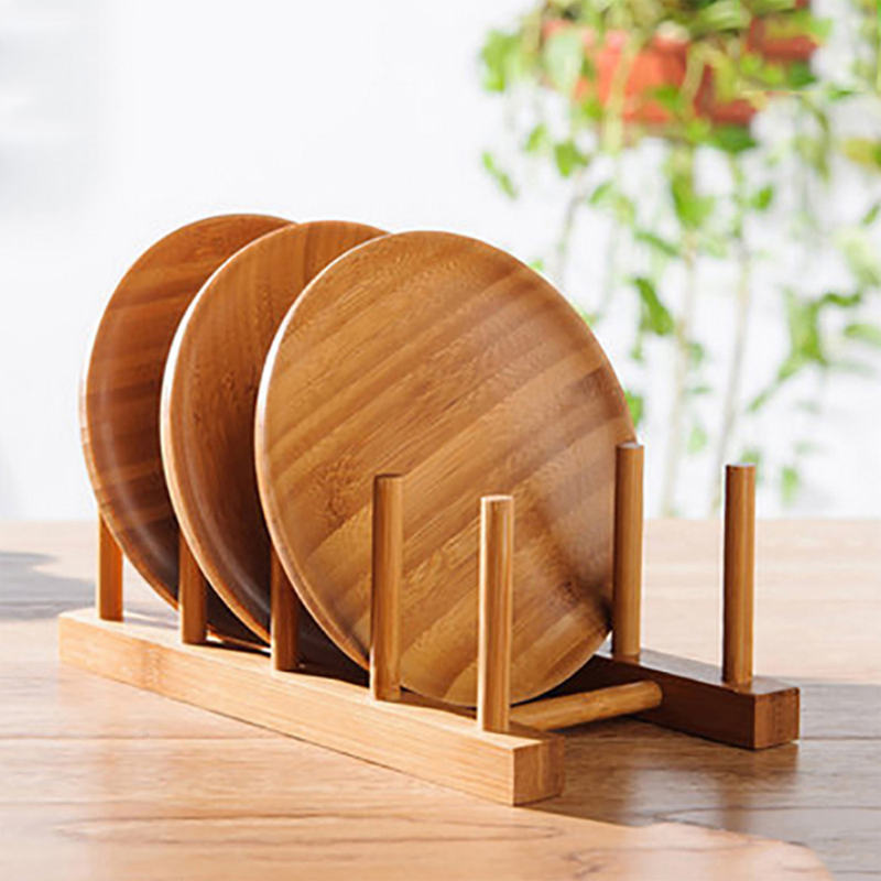 Kitchen Drainer Rack Dish Pot  - Bamboo Cutlery Set 评论和价格