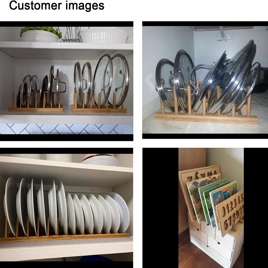 1pcs/2pcs Bamboo Dish Rack, Pl - Bamboo Cutlery Set 评论和价格