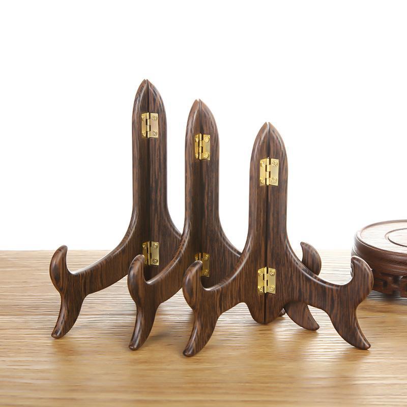 1Pc Vintage Wooden Dish Displa - Bamboo Cutlery Set 评论和价格