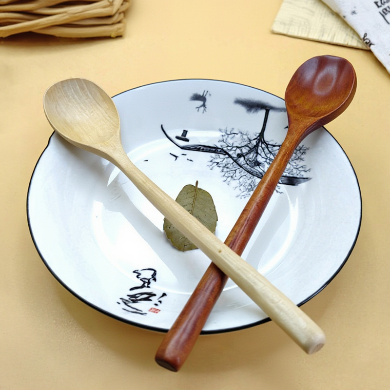1 Piece Wooden Spoon Bamboo Ki - Bamboo Cutlery Set 评论和价格